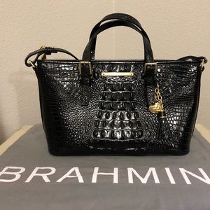 BRAHMIN leather tote